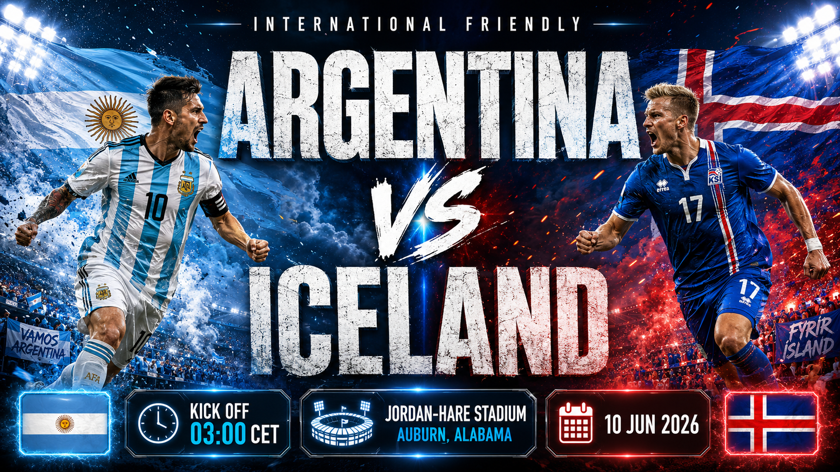Argentina - IJsland : Titelverdediger vijlt aan de vorm in Alabama, Noorderlingen zoeken naar hun identiteit
